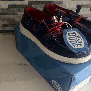 Hey Dude Wendy Firework Women Shoes 7w